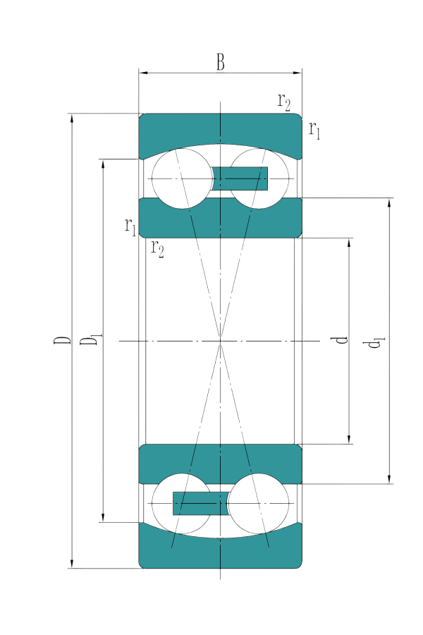 Self-aligning ball bearing