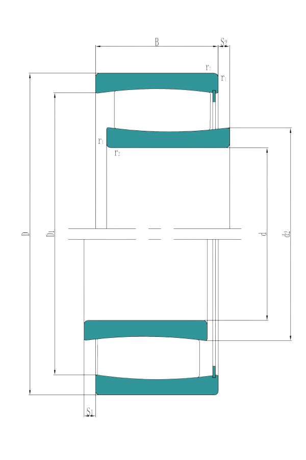 Standard single row Spherical roller bearing