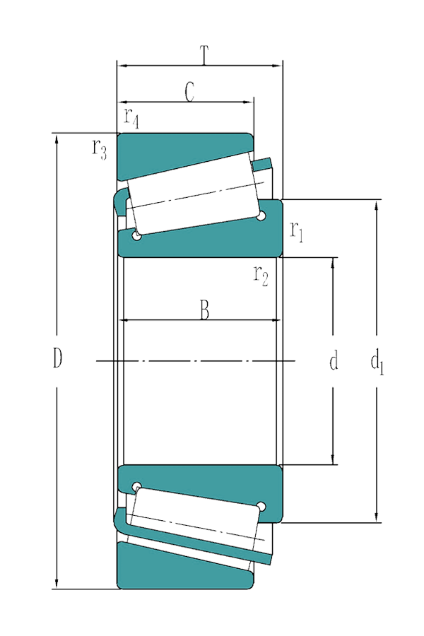 Double row Tapered roller bearings