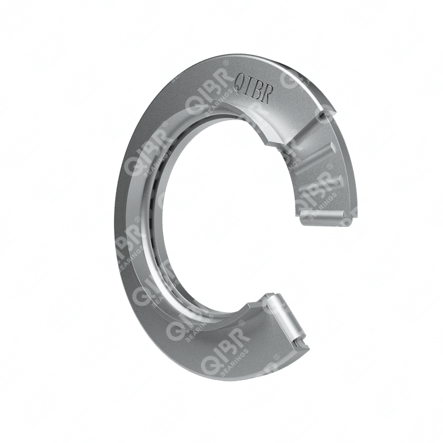 Needle roller thrust bearings with a centring flange